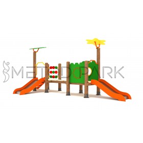 53 A Standard Wooden Playground